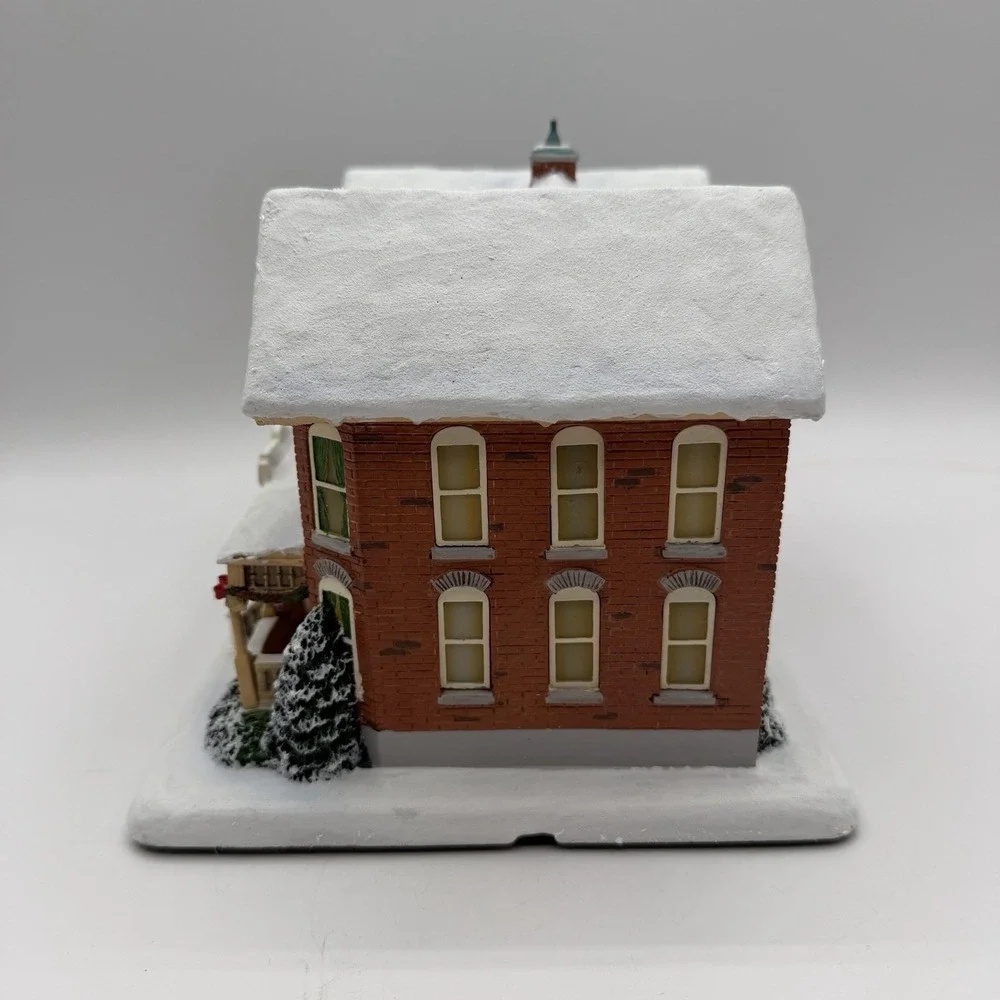 Vintage John Deere Creek Hawthorne‎ Village Light Up Quilt Shop Store 2004 Deer